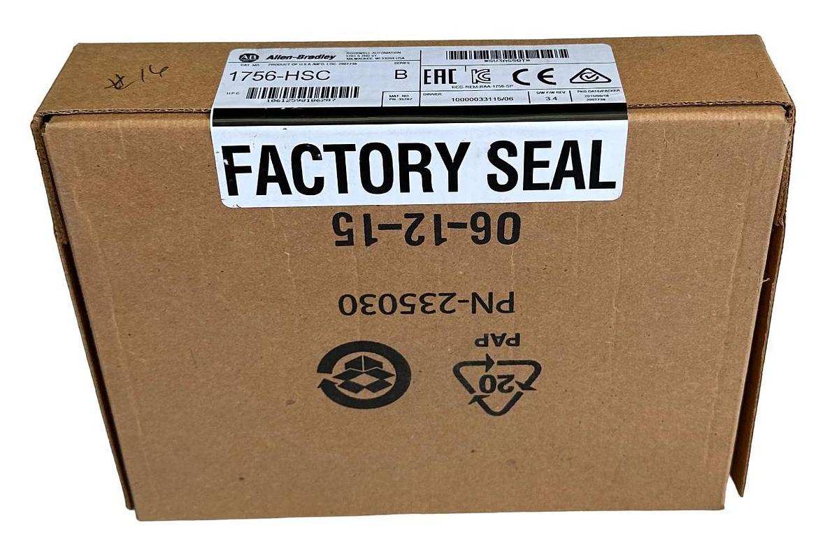 Used NEW SEALED ALLEN BRADLEY 1756-HSC /B ControlLogix HIGH SPEED COUNTER 1756HSC