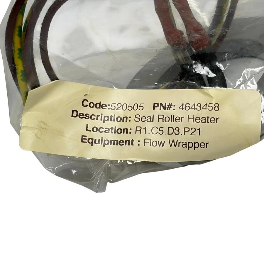 Flow Wrapper Seal Roller Heater Ring PN 4643458 Code 520505 New