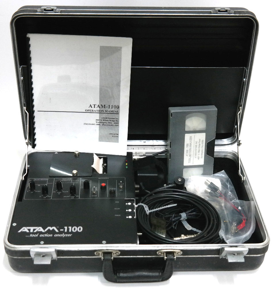 Used ATAM-1100 TOOL ACTION ANALYZER WITH HARD CASE