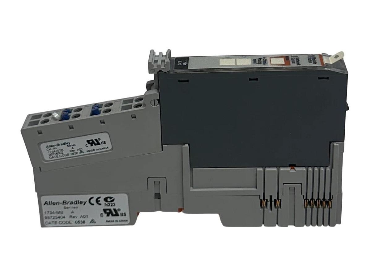 Used ALLEN BRADLEY 1734-IE2C /C POINT I/O ANALOG INPUT MODULE 4-20mA W/ 1734-MB USNP