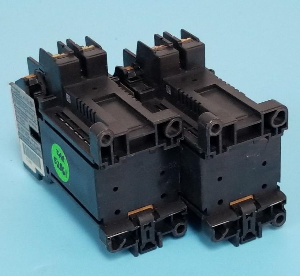 Used LOT OF 2 FUJI ELECTRIC SC-03/G CONTACTORS 11A, CAT NO 4GC0A, SC03G