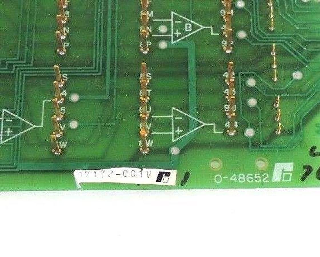 Used RELIANCE ELECTRIC 107172-001V BOARD 107172001V 84543-108A 0-48652