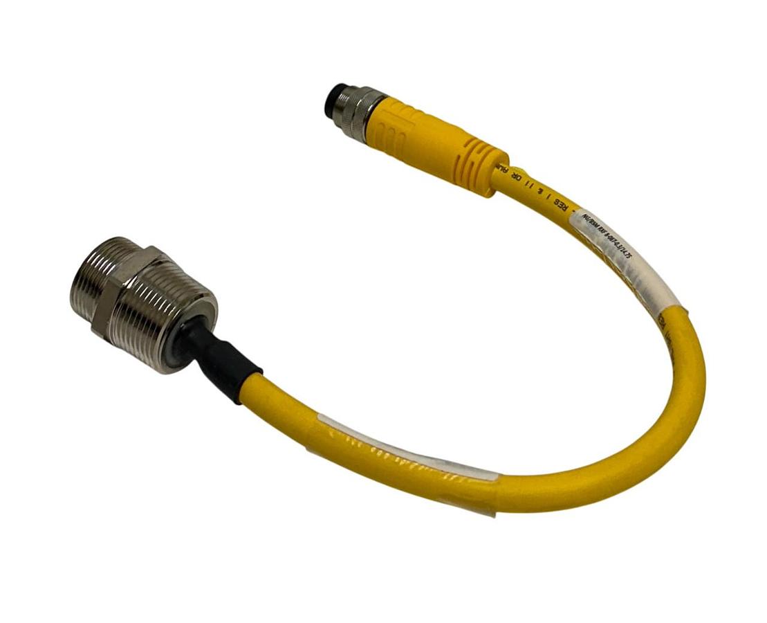 TURCK NG/BSM RXF 8-087-0.3/14.75 / U-33390 CORDSET ASSEMBLY DOUBLE-ENDED NSNP