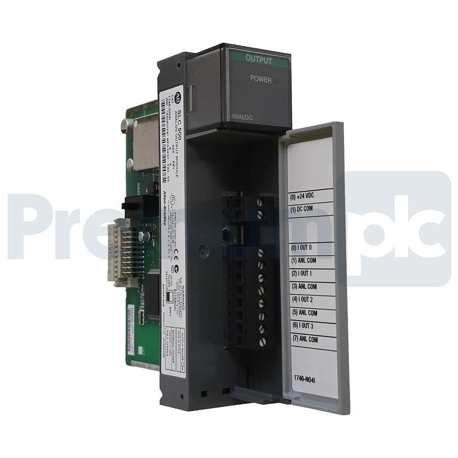 Allen Bradley 1746-NO4I /A SLC 500 4-Ch Analog Output Module 1746NO4I NSMP