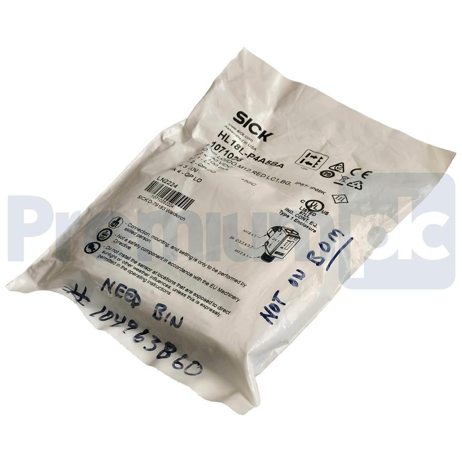 Used SICK HL18L-P4A5BA | 1071025 H18 Sure Sense Photoelectric Sensor 10-30VDC NSMP