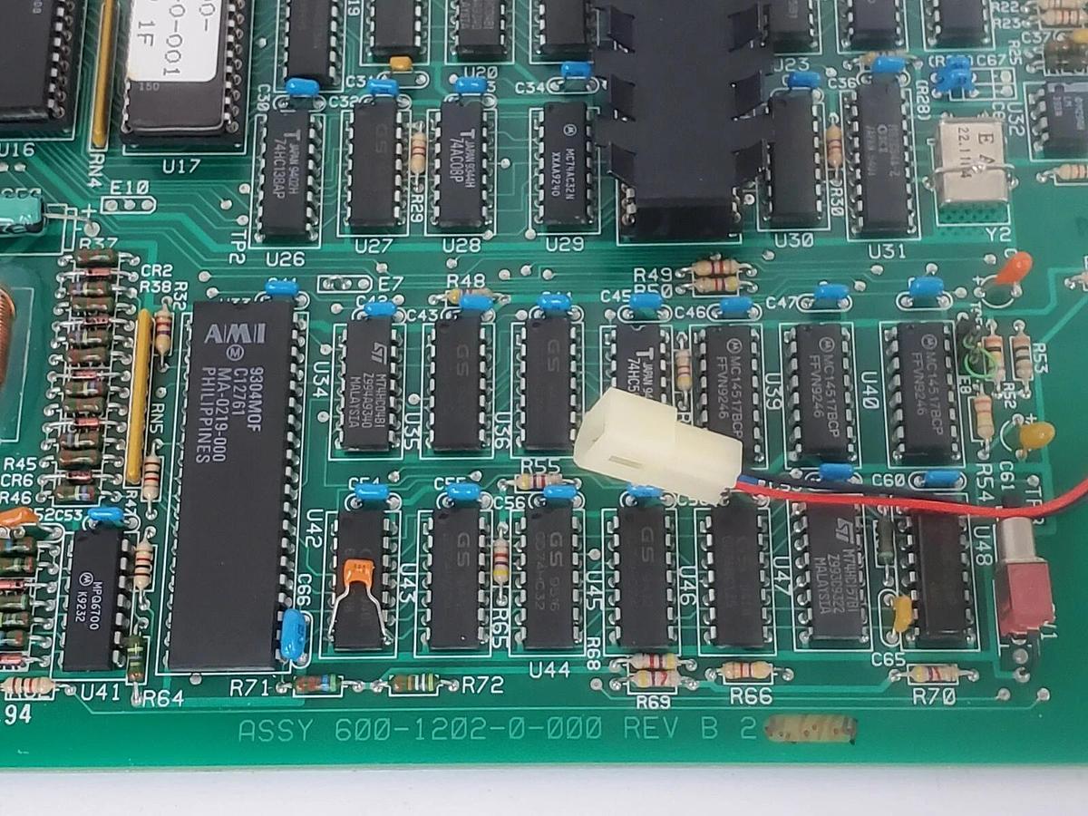 Used GOULD / MODICON 600-1202-0-000 REV. B2 CONTROL BOARD PCB 120 60012020000