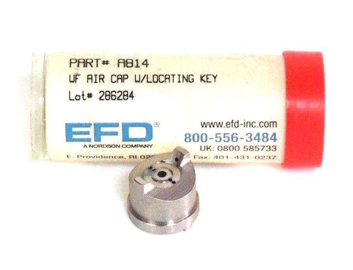 NEW NORDSON EFD A814 WF AIR CAP W/ LOCATING KEY 286284