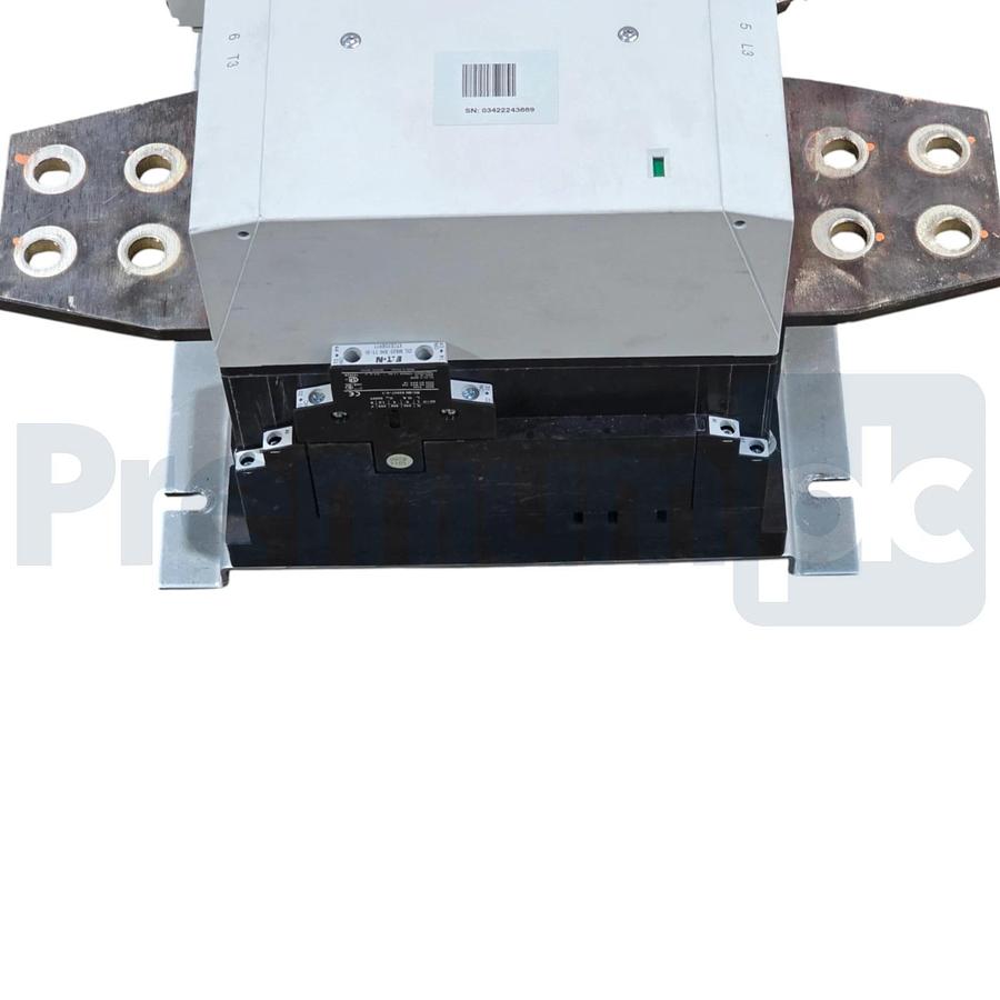 Used Eaton XTCEC20R22B DIL H2000 XT IEC Contactor 3P 600V 2000A 2NO-2NC Non-Reversing