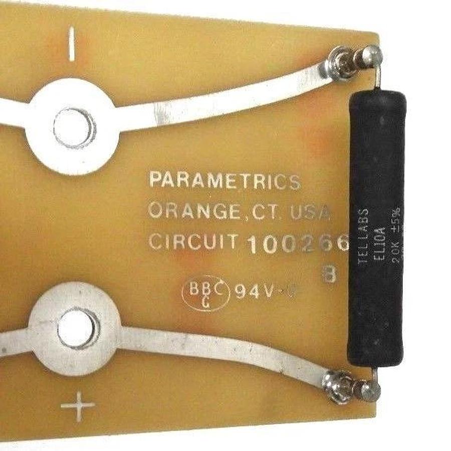 Used PARAMETRICS 100266 CIRCUIT BOARD