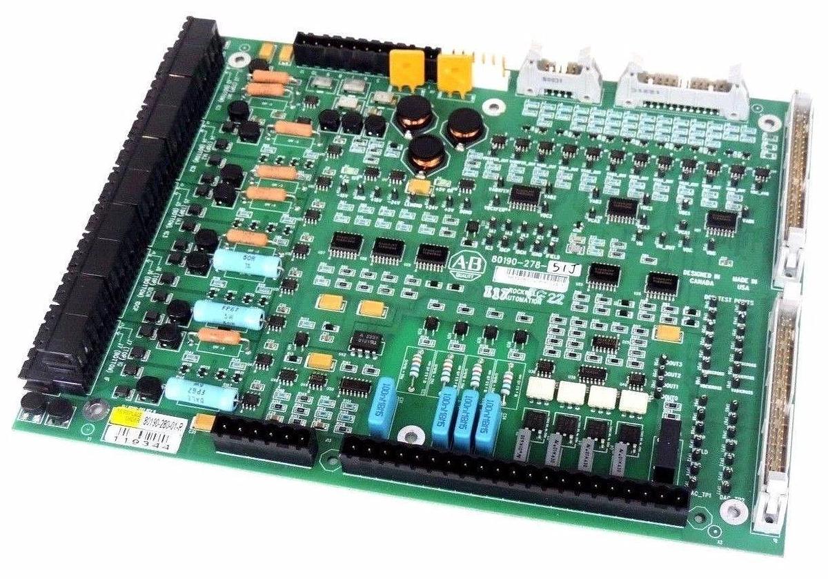 Used ALLEN BRADLEY 80190-280-01-CR PC BOARD 80190-280-01-R REV 12