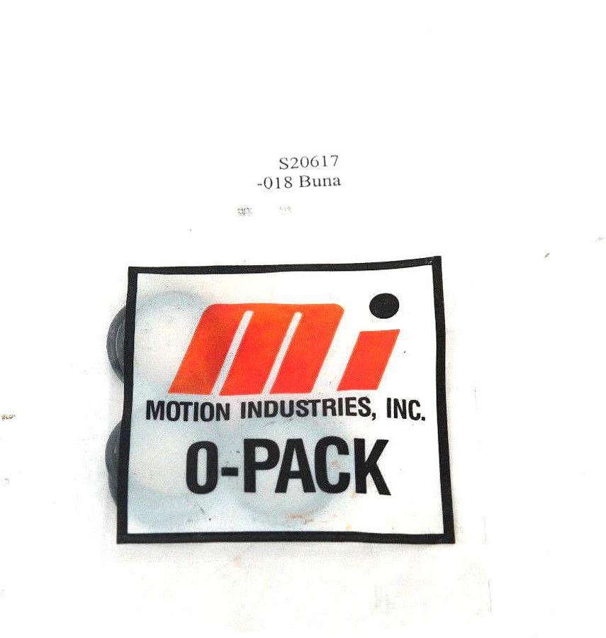 Used LOT OF 48 NEW MOTION INDUSTRIES S20617 018 BUNA O-PACKS