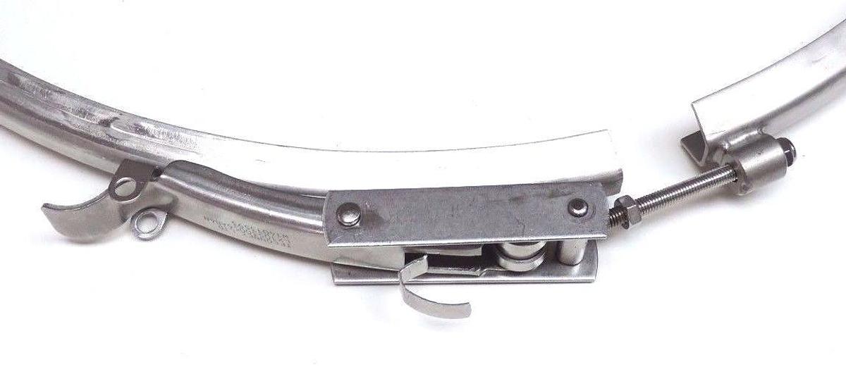 Used NEW TECONNEX LX10530056AB4N LTD V CLAMP 21" O.D. 19-1/2" I.D.