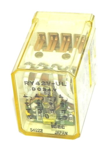 Used IDEC RY42VULDC24V RELAY RY42V-UL DC24V