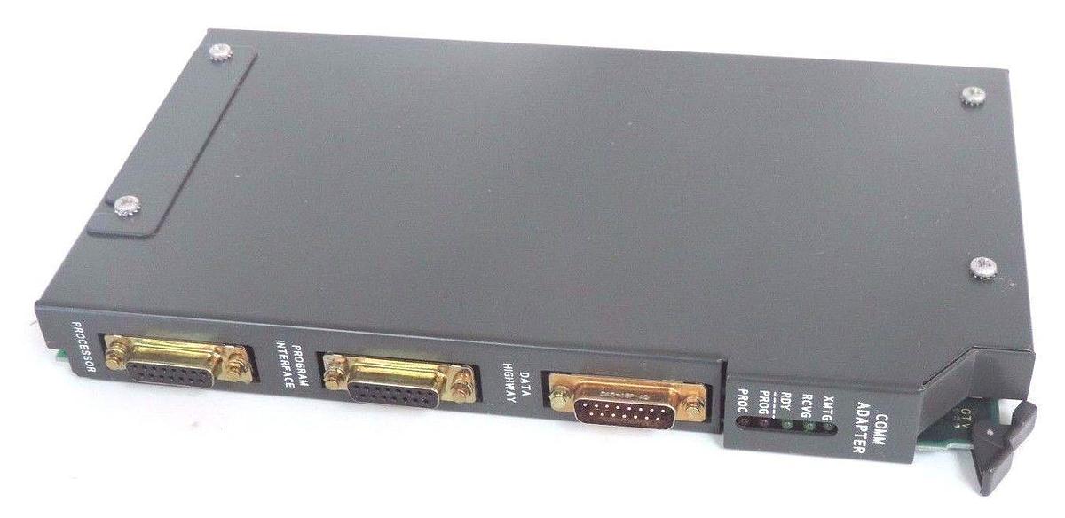 Used ALLEN BRADLEY 1771-KA2 COMMUNICATION ADAPTER MODULE 1771KA2 F/W REV. E SER. A