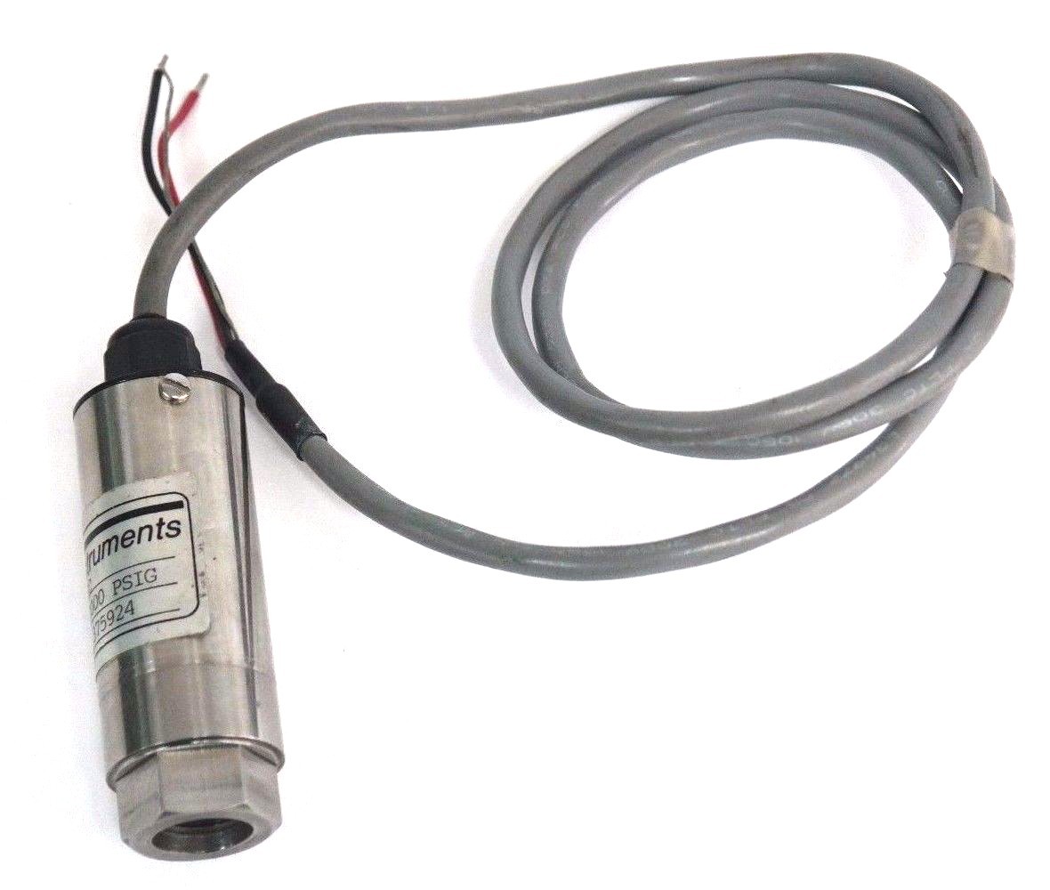 Used DCT INSTRUMENTS PZB2KGC PRESSURE TRANSDUCER 0-2000 PSIG