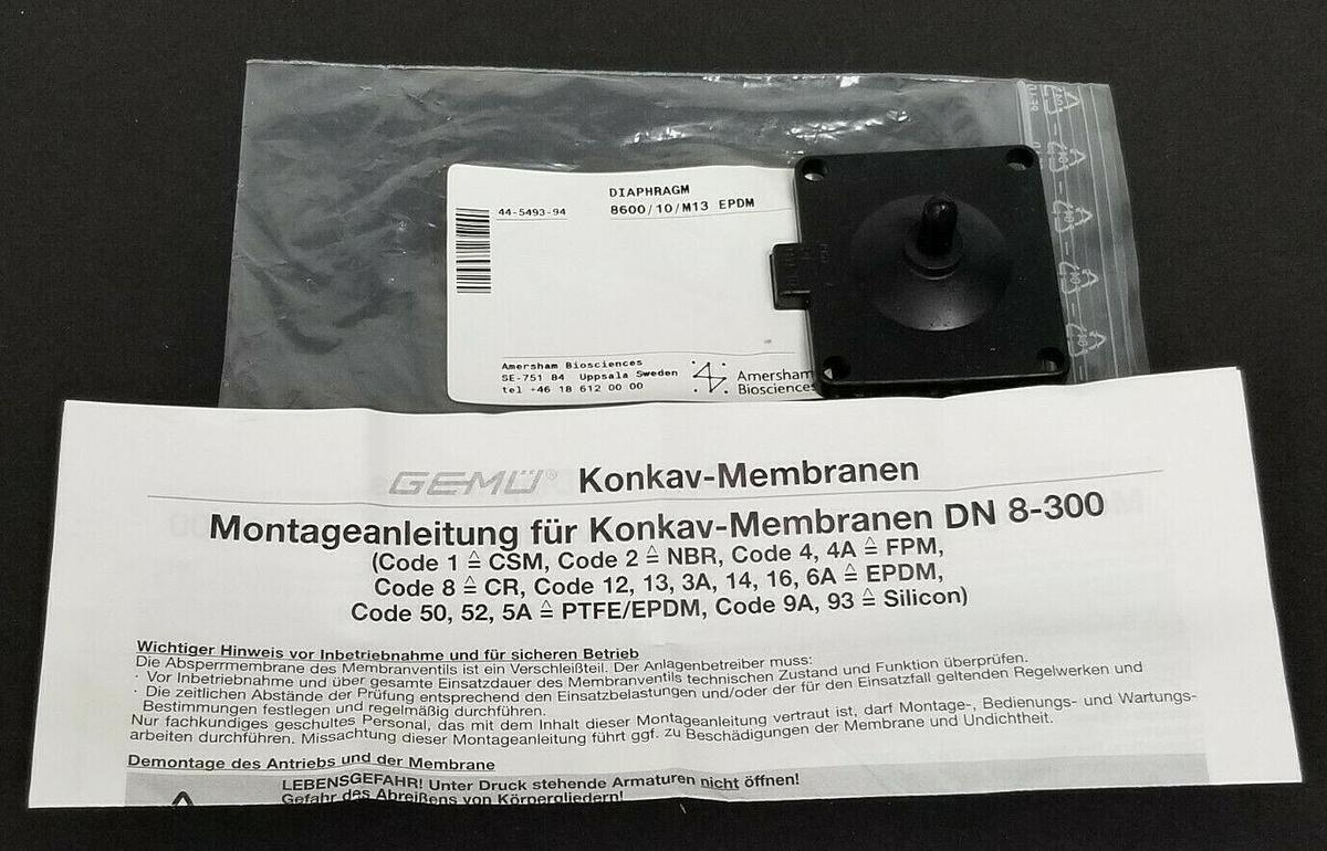 LOT OF 5 NEW GE HEALTHCARE 44-5493-94 DIAPHRAGMS 8600/10/M13 44549394