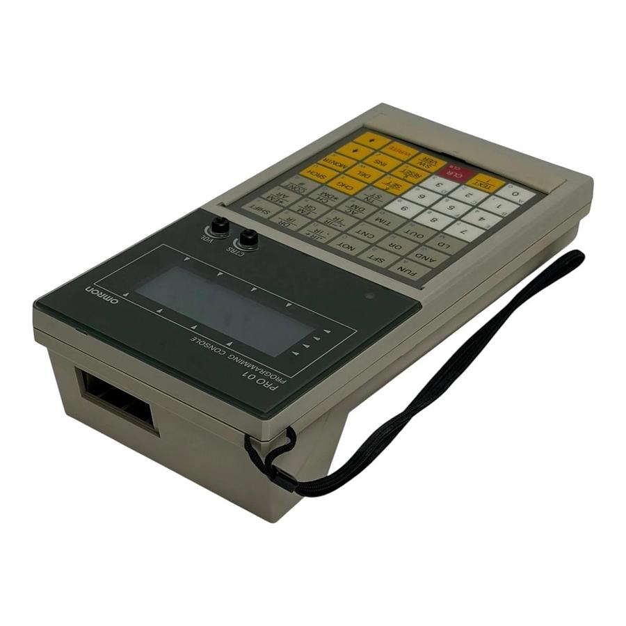 Used Omron CVM1-PRO01-E Sysmac PLC Programming Console Unit with CVM1-MP201-V1