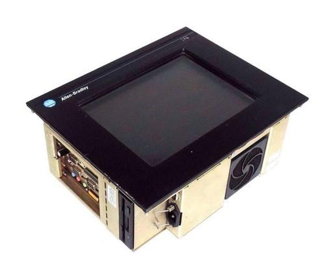 Used ALLEN BRADLEY 6181-ABBCBCZZZ SER. B INDUSTRIAL COMPUTER PANEL 6181ABBCBCZZZ