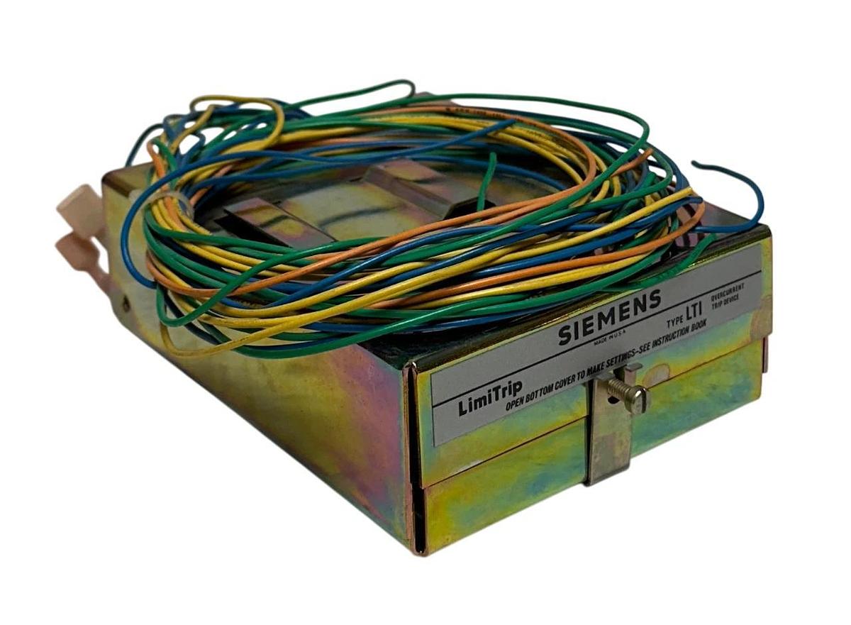 SIEMENS TYPE LTI / LTI-F43 LimiTrip OVERCURRENT TRIP DEVICE PICK-UP F NSNP