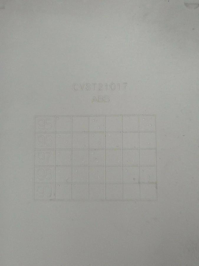 Used SAFTRONICS CVST21017 COVER FOR GP5 9-3/4WIDE X 15HIGH X 1-1/2INCH DEEP