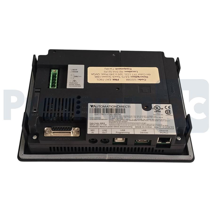 AutomationDirect EA7-T6CL C-more HMI Touch Panel 5.7" 24V EA7-T6CL+16813B034 NEW