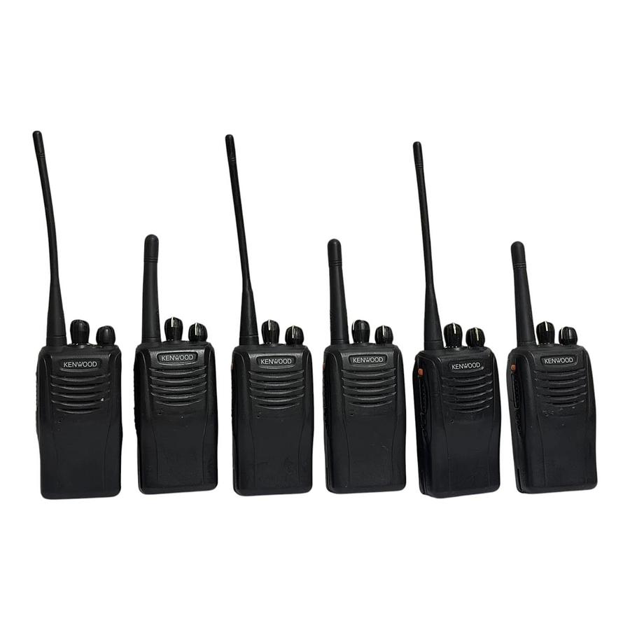 Used Kenwood TK-3360-K UHF Two Way Radio Transceivers - Lot of 6