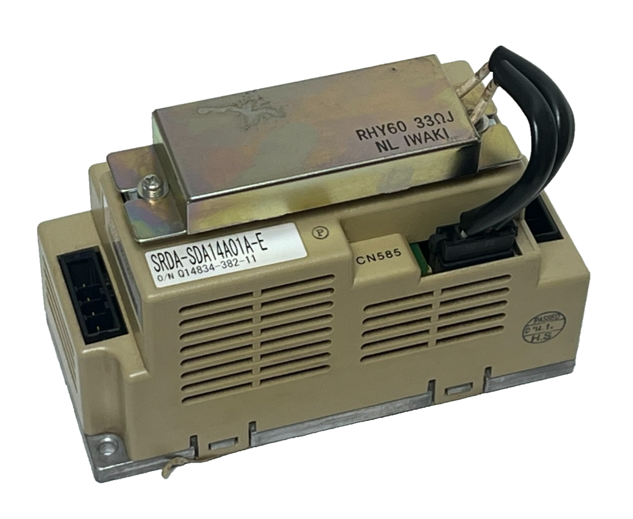 Used Yaskawa DX100 Servo Amplifier SRDA-SDA14A01A-E Iwaki RHY60 Resistor Motoman