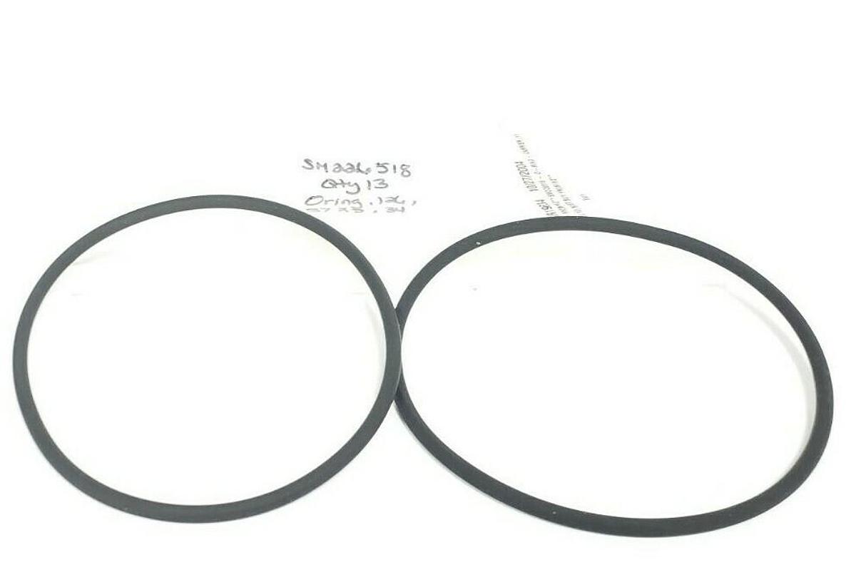 Used LOT OF 2 NEW GENERIC SM226518 O-RINGS, 126.37 X 5.34 MM