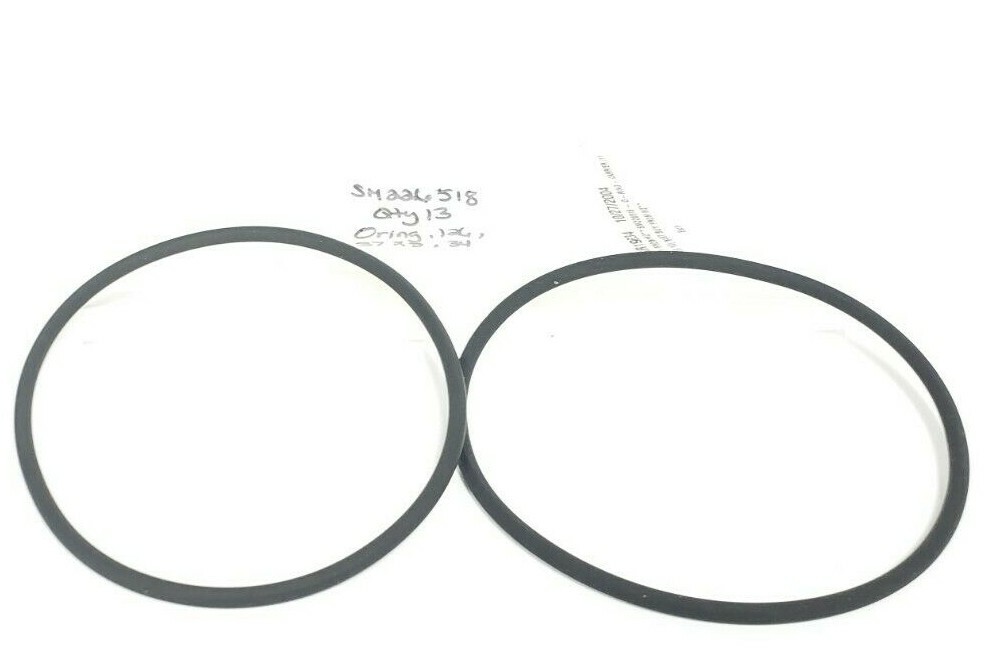 Used LOT OF 2 NEW GENERIC SM226518 O-RINGS, 126.37 X 5.34 MM