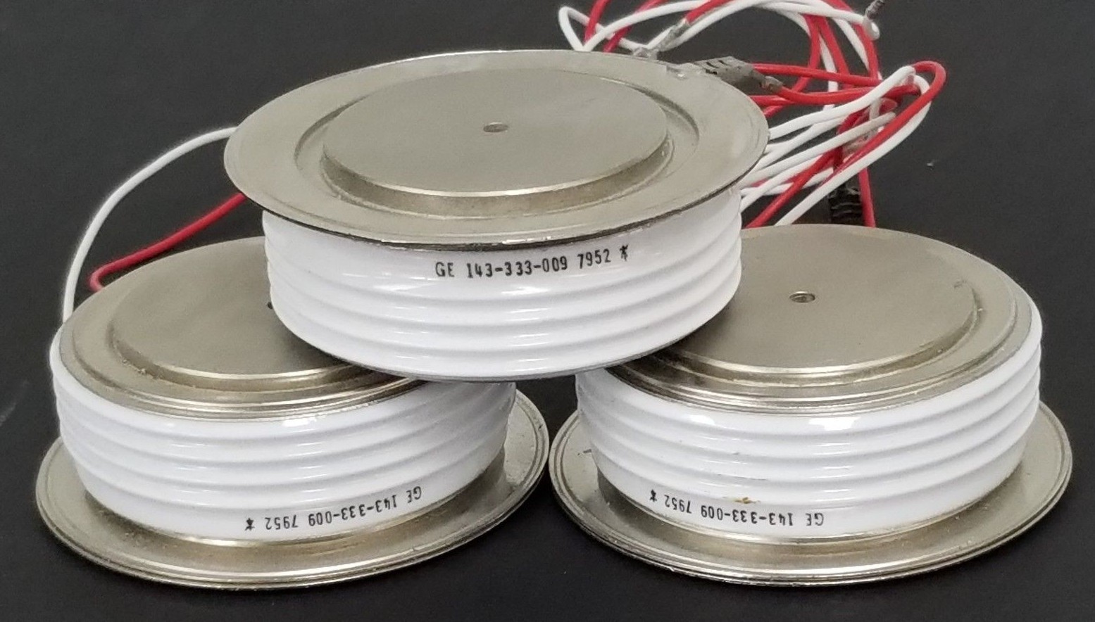 Used LOT OF 3 GENERAL ELECTRIC 143-333-009 THYRISTOR RECTIFIERS 143-333-009 7952