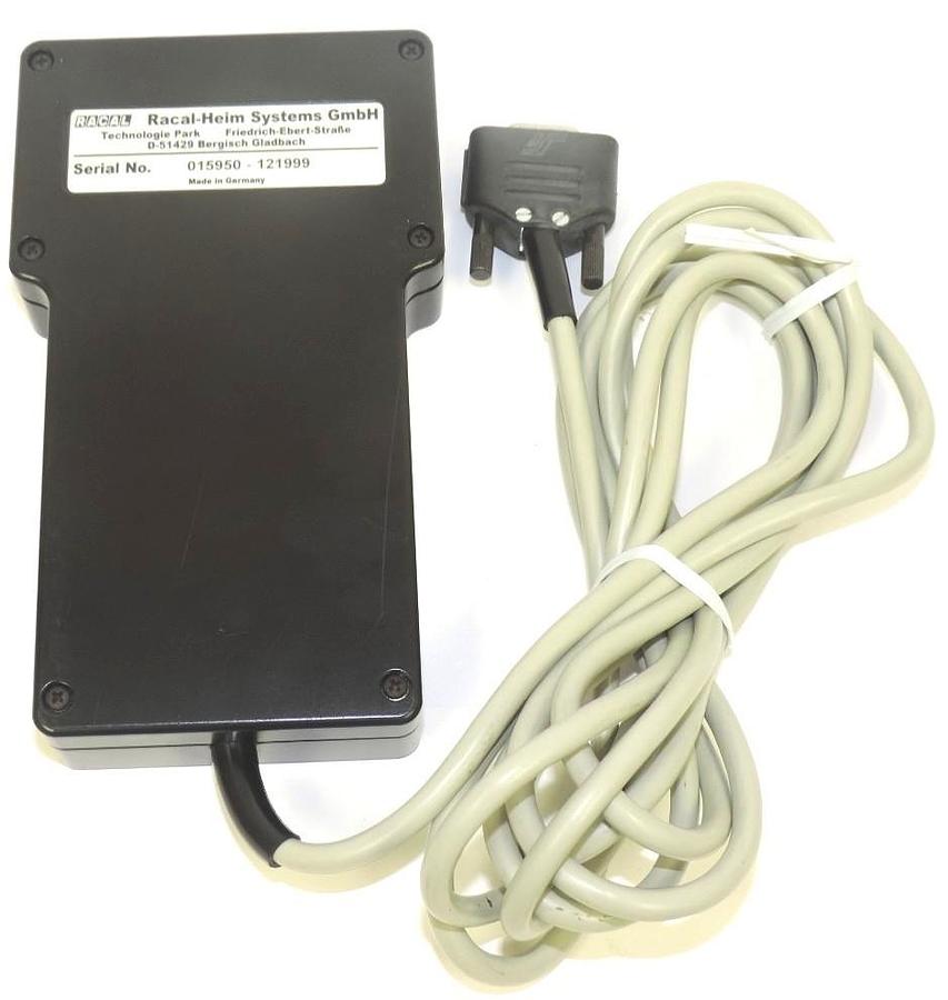 Used RACAL-HEIM SYSTEMS GmbH DATaREC REMOTE CONTROL SERIAL NO. 015950-121999