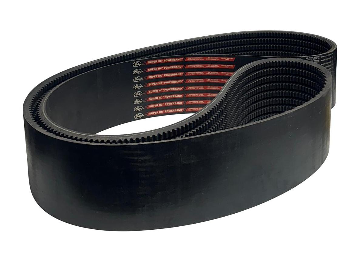 Used GATES 8/5VX1320 / 5VX1320 SUPER HC POWERBAND V-BELT LENGTH MATCHED V80 NSNP
