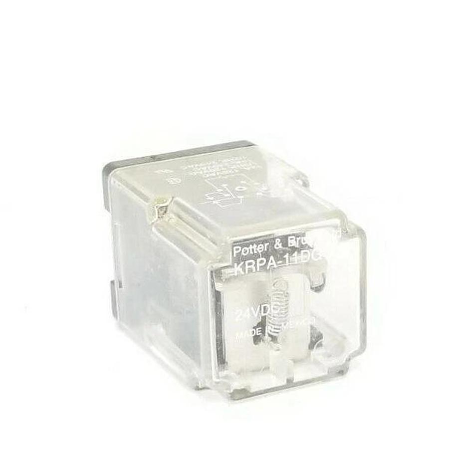 Used POTTER & BRUMFIELD KRPA-11DG-24 RELAY KRPA11DG24, 24VDC, 12A