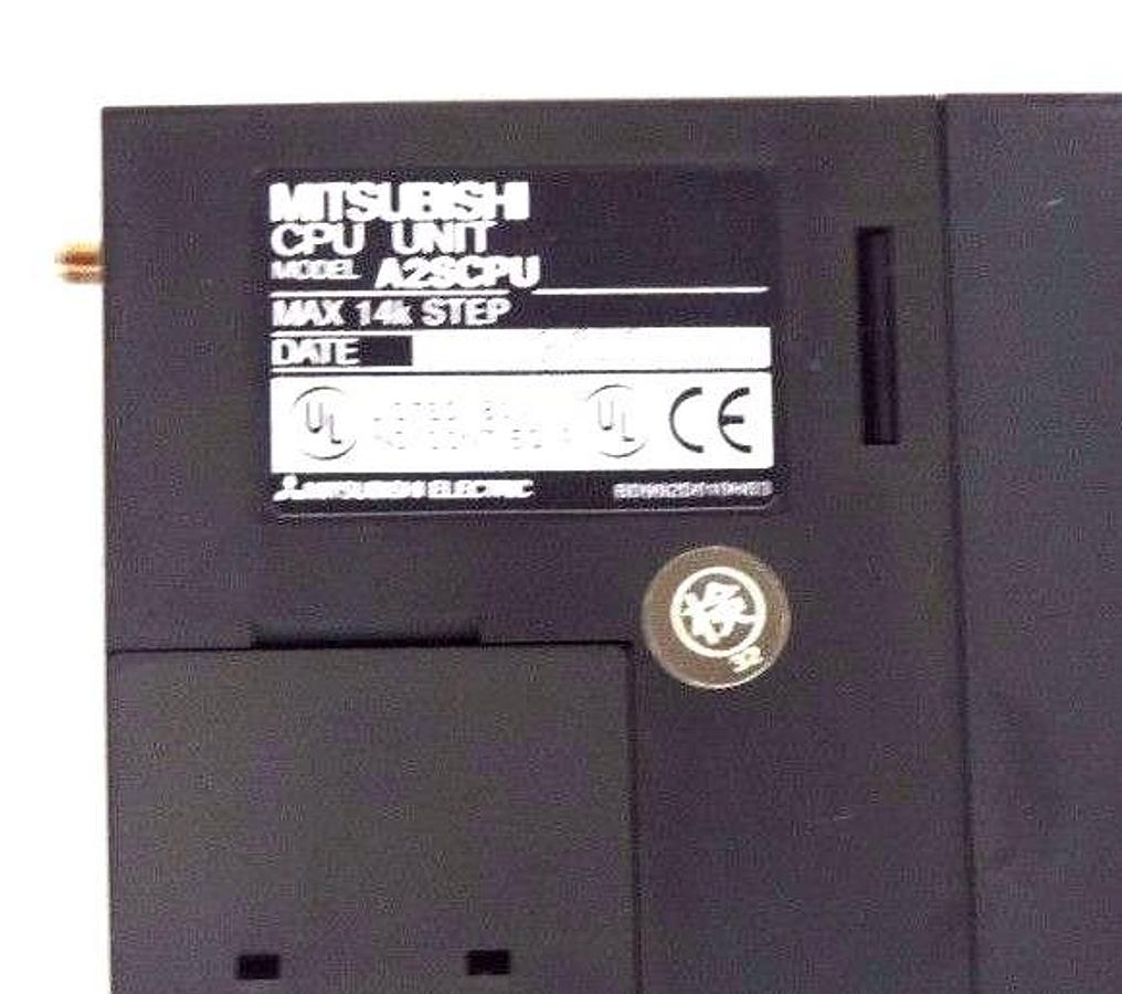 Used MITSUBISHI A2SCPU MELSEC CPU MODULE 14K STEP 512