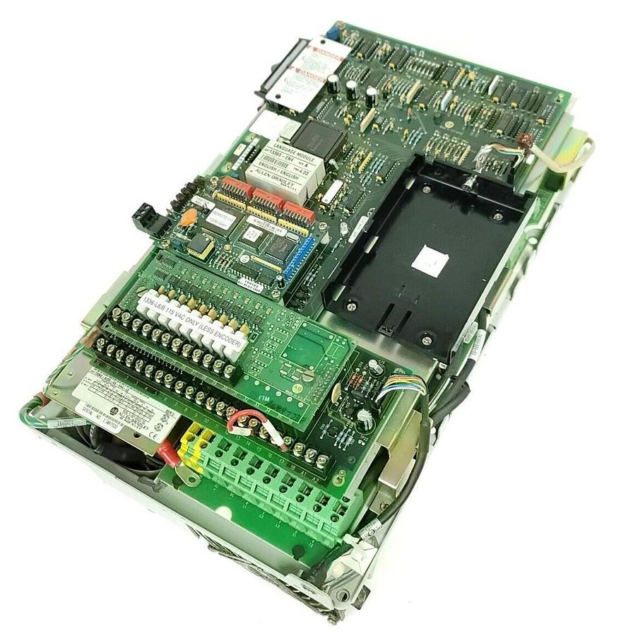 Used ALLEN BRADLEY 1336S-B020-AX-EN4-L6 SER. D 20HP AC DRIVE 1336SB020AXEN4L6