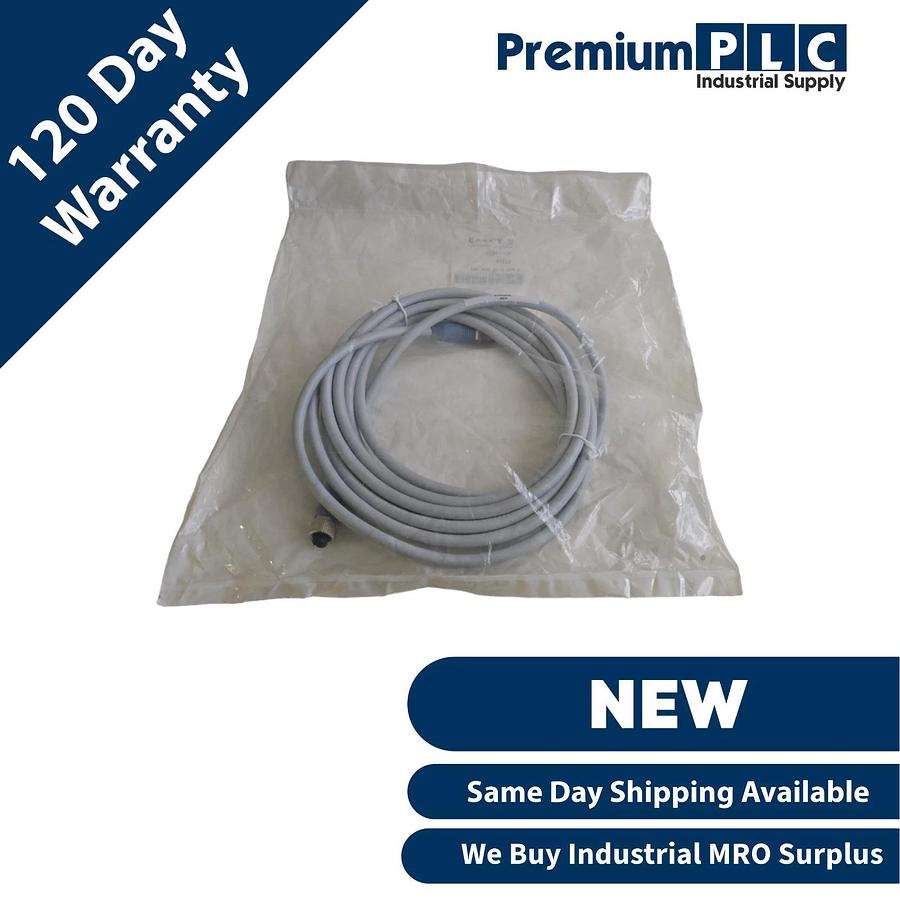 Used NEW VALCO MELTON / VALCO CINCINATI 030XX625 5-PIN, M12, M/F; 4M CONNECTOR CABLE