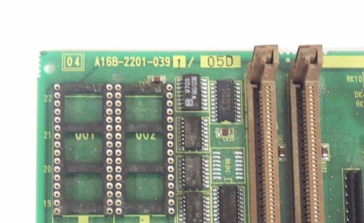 Used FANUC A16B-2201-0391/05D PMC-NA BOARD A16B2201039105D