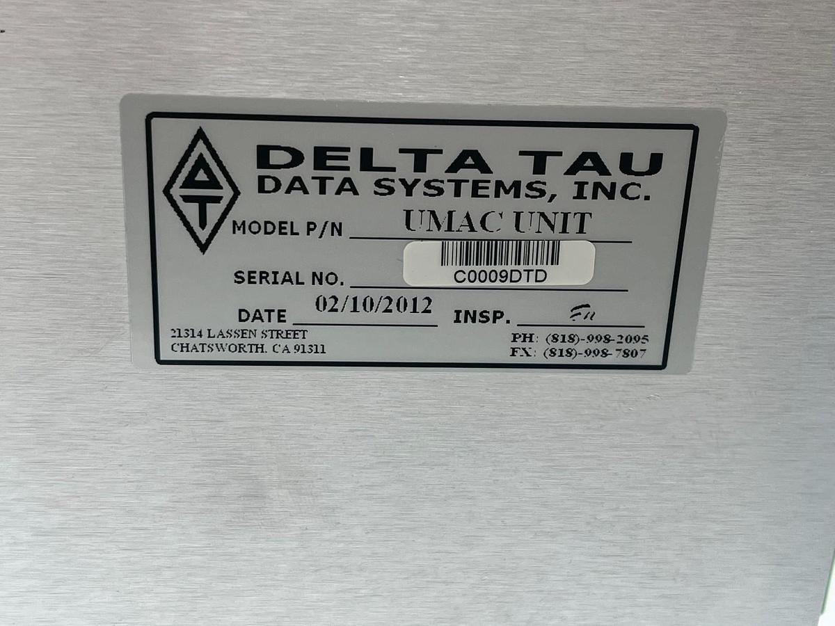 Used Delta TAU ACC-R2-UMAC 10-Slot Chassis Rack w/ 100V-240V AC Power Supply, NSNP