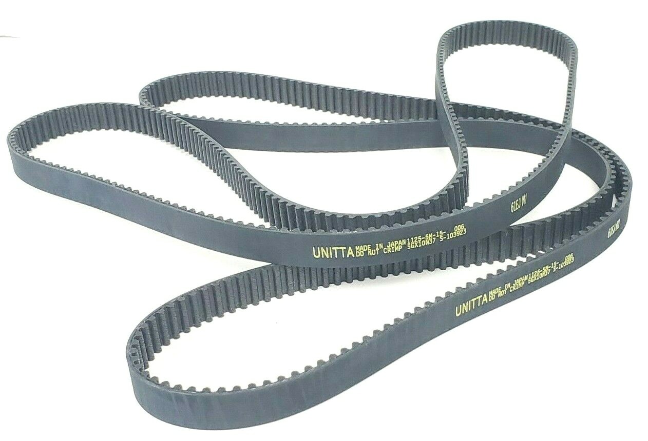 Used LOT OF 2 NEW UNITTA 61EJ011 TIMING BELTS