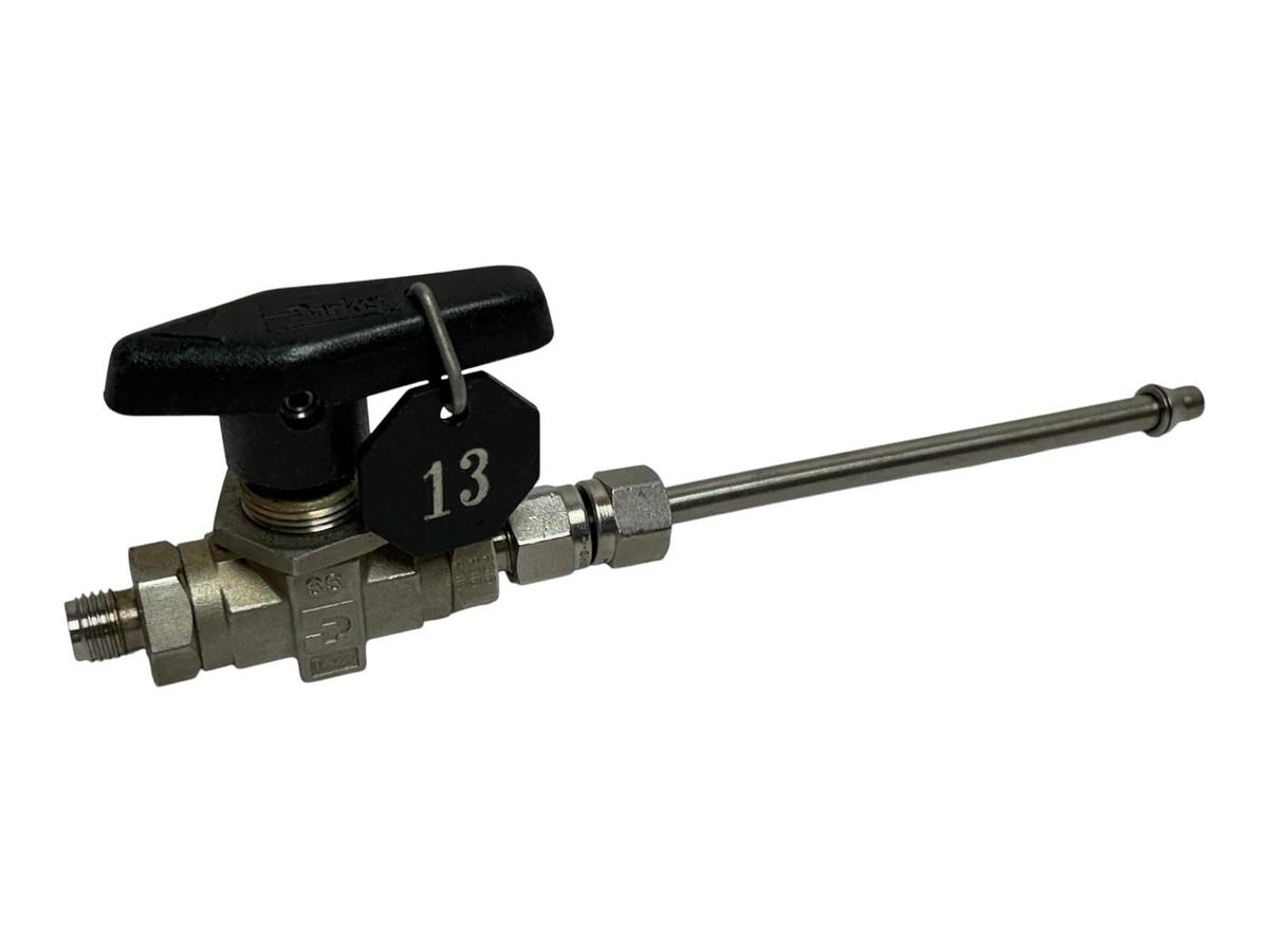 Swagelok Ball Valve 4Z-B6LJ-SSP-C3 Pressure Gauge Braided Stainless Hoses Lot