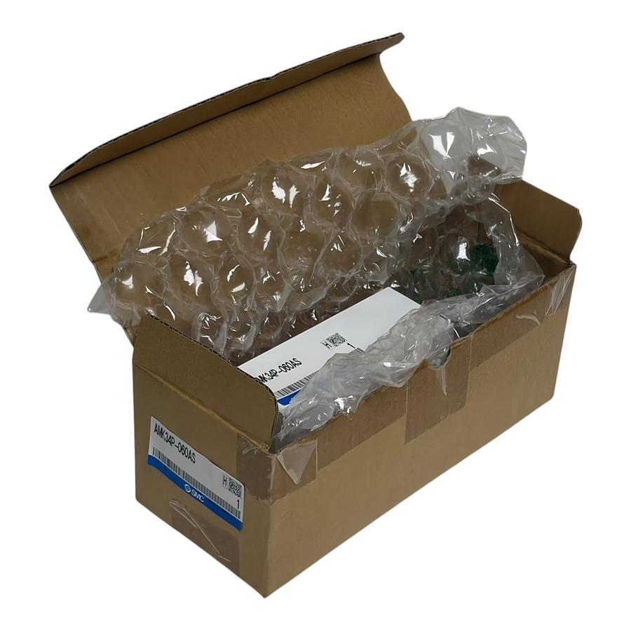 Used SMC AMK34P-060AS Activated Carbon Filter Replacement Element 0.01 Micron NIB