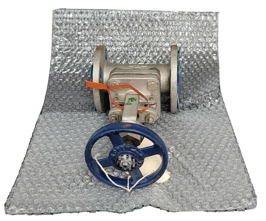 NEW POWELL 2475 1'' GLOBE VALVE CF8M W/ HANDLE