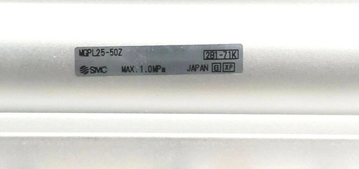 Used NEW SMC MGPL25-50Z COMPACT GUIDE CYLINDER MGPL2550Z