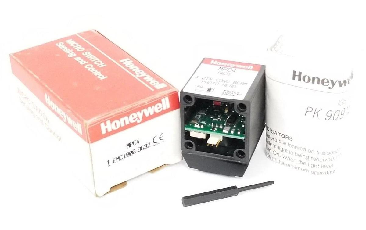 Used NIB HONEYWELL MPC4 PHOTOELECTRIC HEAD MODULAR PLUG-IN 4IN CONVERGENT