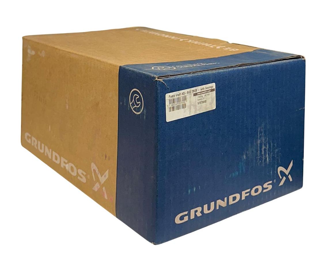 Used GRUNDFOS AD-BG2 28/28 / 97679640 OEM PUMP SHAFT WITH BEARINGS ADBG2 NSMP