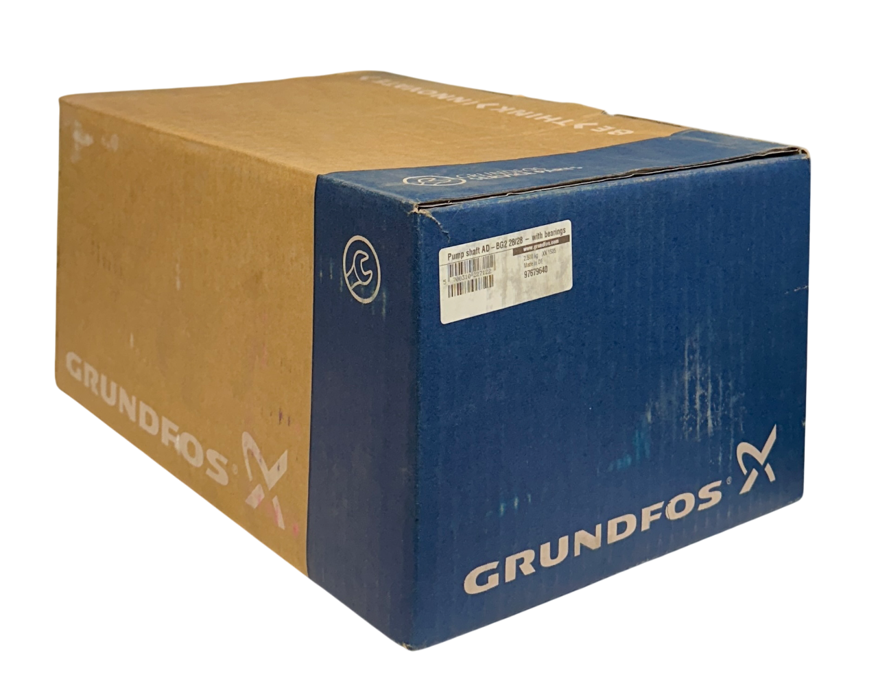 Used GRUNDFOS AD-BG2 28/28 / 97679640 OEM PUMP SHAFT WITH BEARINGS ADBG2 NSMP