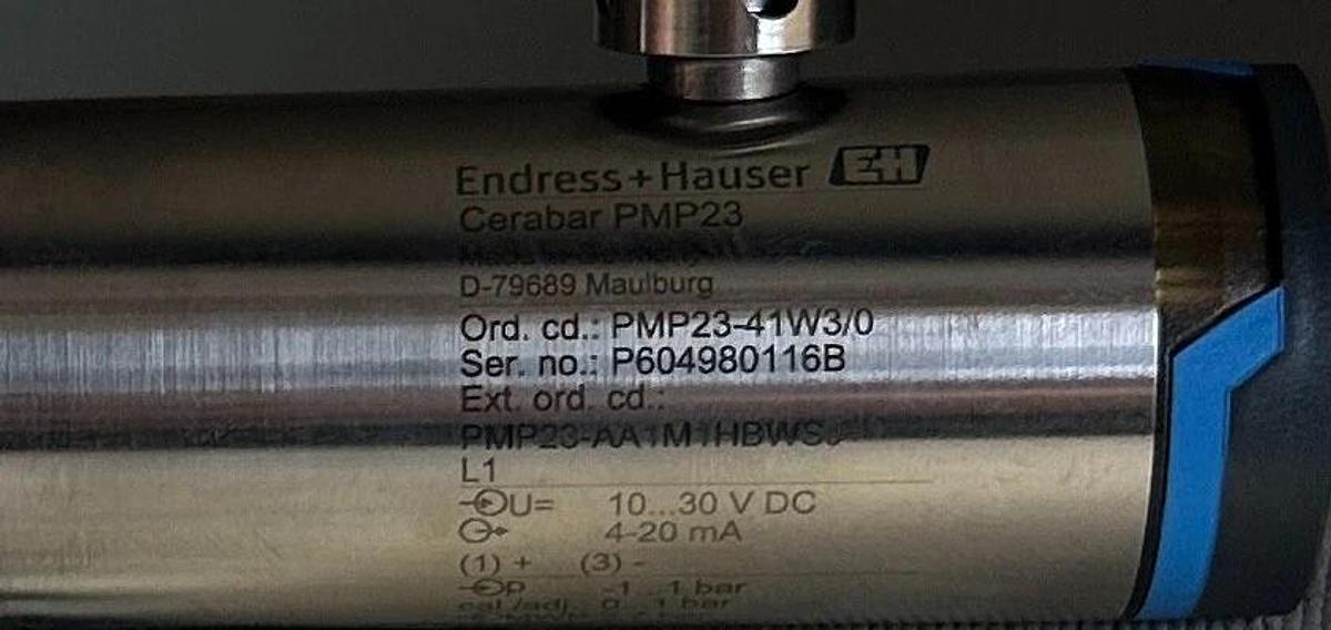 ENDRESS+HAUSER PMP23-41W3/0 / PMP23-AA1M1HBWSJ+L1 / 71236934 Cerabar PMP23 NSNP
