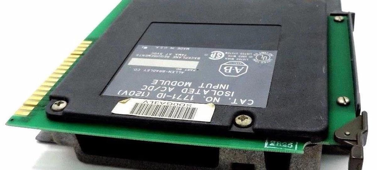 Used ALLEN BRADLEY 1771-ID ISOLATED AC/DC INPUT MODULE 1771ID (120V)