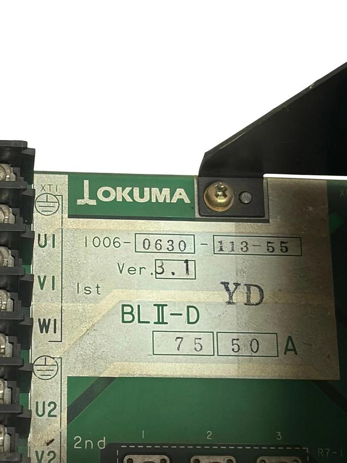 Used Okuma 1006-0630 BLI-D BLII-D Servo Drive E4809-770-065-A SVCI Board Type A