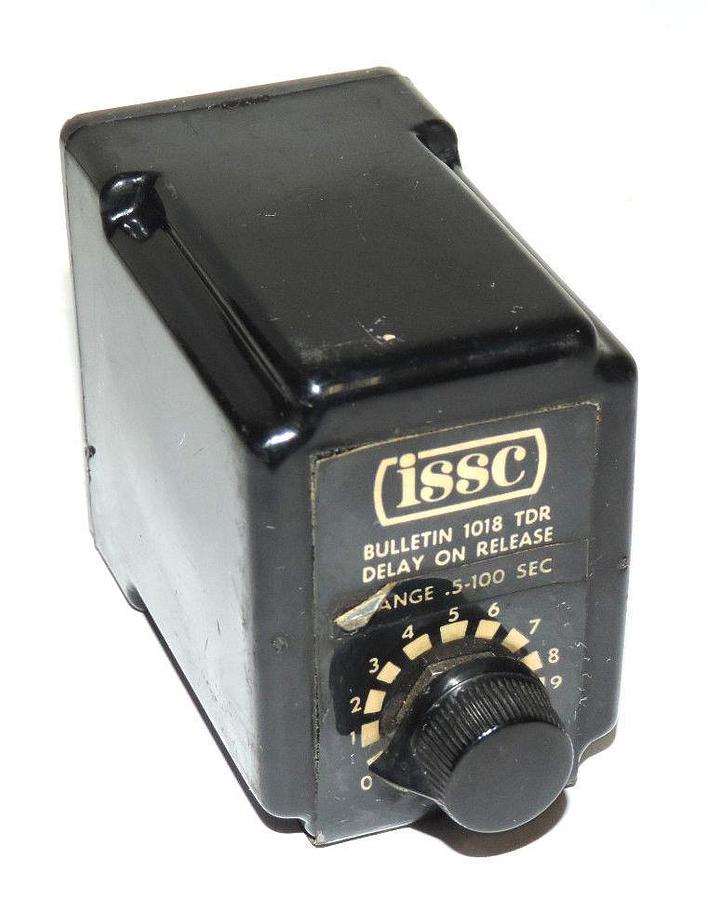 Used ISSC 1018-TDR TIME DELAY RELAY, 120 VAC, 1018TDR
